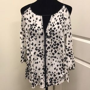 Trina Turk Cold Shoulder Top - S